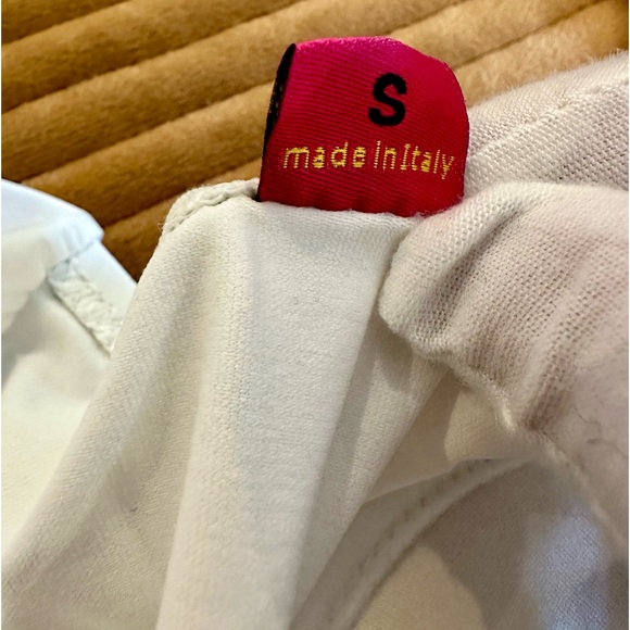 NWT, Save the Queen, white 2 piece bathing suit - Picture 3 of 7